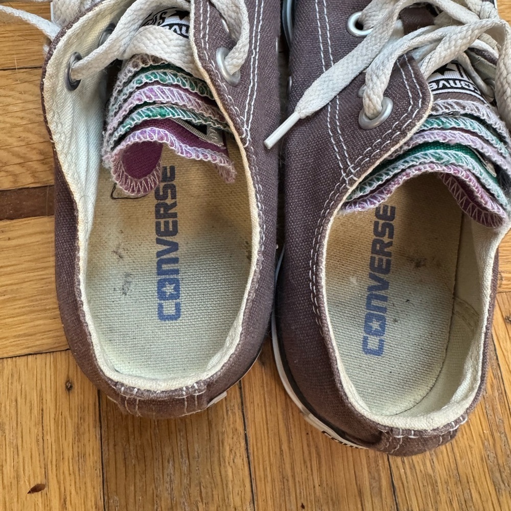 Converse Chuck Taylor All Star Double Tongue Low Top Lavender - Picture 5 of 8